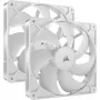 Corsair RS140 Dual Pack kotelotuulettimet, 140 mm, valkoiset, CO-9050195-WW