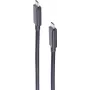 USB-kaapeli ShiverPeaks BS13-65015 USB4 Gen 3x2 0,5 m musta
