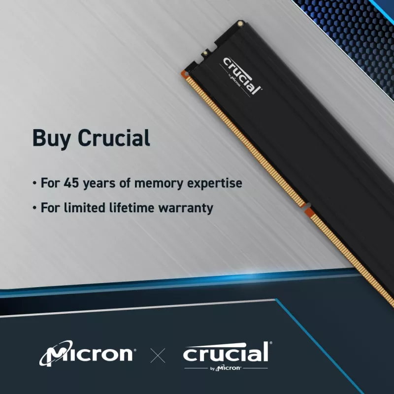 DIMM 32 GB DDR5-5600 2x 16 GB dual kit musta CP2K16G56C46U5 PRO