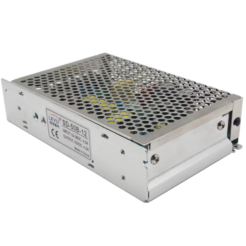 Extralink SD-50B-12 DC/DC jännitemuunnin, 24V -> 12V, 50W