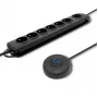 Ylijännitesuoja Qoltec 50171 musta 7 AC-pistorasiaa 230V 1,5m