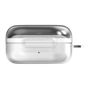 Kuulokekotelo Samsung GP-FPR640KDBTW, polykarbonaatti, läpinäkyvä