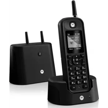 Motorola O201 DECT langaton analoginen puhelin handsfree musta (2249706)