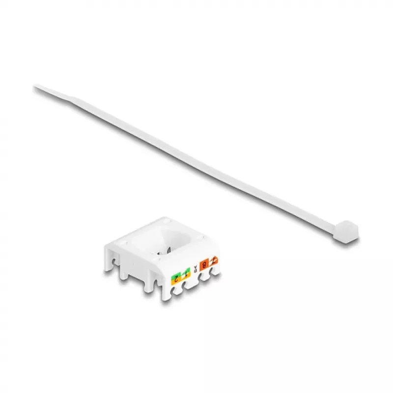 DeLOCK Keystone-moduuli RJ45-liitäntä LSA Cat.6A ohut työkaluton