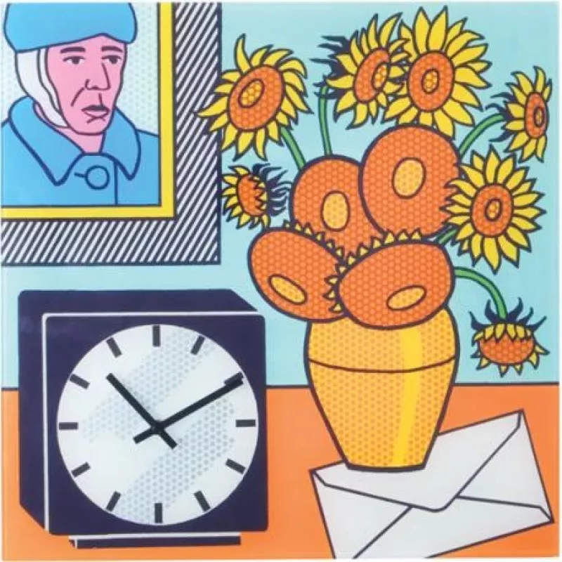 NeXtime kello 8170 Go van Go, 43x43 cm, seinäkello, monivärinen