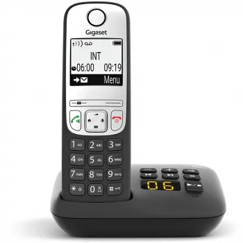 Gigaset A690A - analoginen/DECT-puhelin - langaton luuri - kaiutin - 100 merkintää - musta (S30852-H2830-B101)