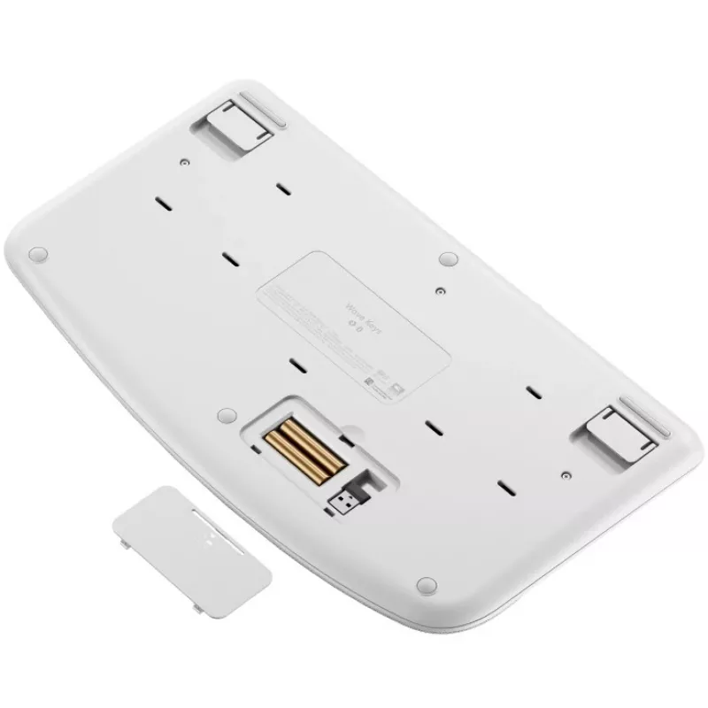 Logitech Wave Keys näppäimistö pehmustetulla rannetuella langaton Bluetooth LE QWERTY off-white (PAN)