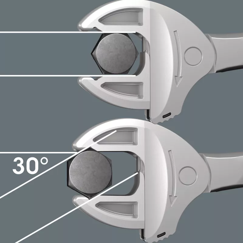 Säädettävä kiintoavain Wera Joker XS/S 8–10 mm, malli 05020330001
