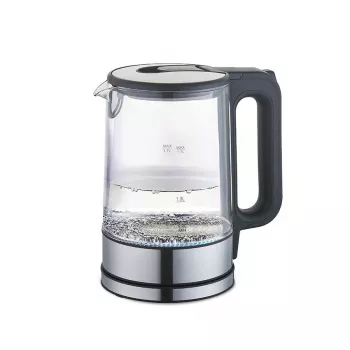 Vedenkeitin Maestro MR-053 1,7 l 2200 W lasirunko musta vesimäärän ilmaisimella
