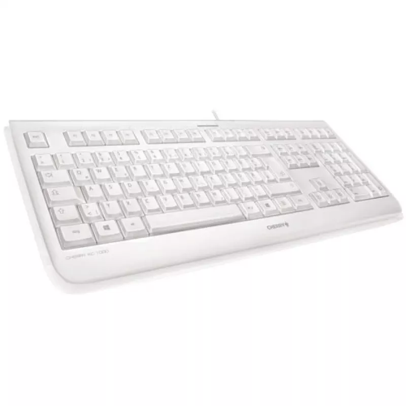 CHERRY KC 1068 näppäimistö USB sveitsiläinen asettelu harmaa