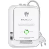 Kaasuvuotoanturi QOLTEC NG 85dB LE – maakaasun (CH4) ilmaisin, äänihälytys 85 dB