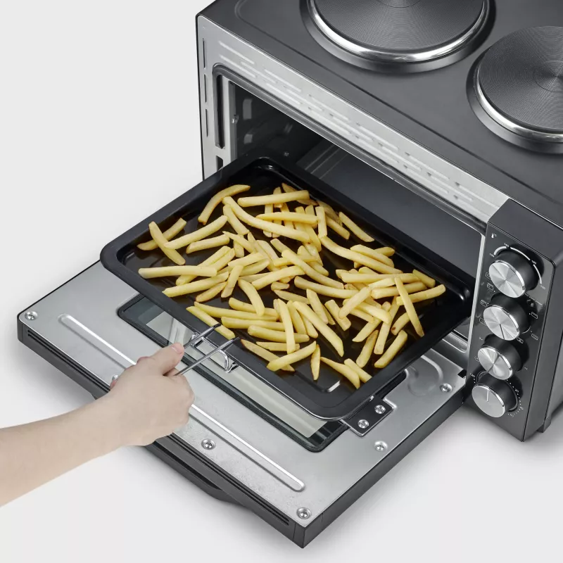 Leivinuuni Severin TO 2074 30L 2500W musta grilli