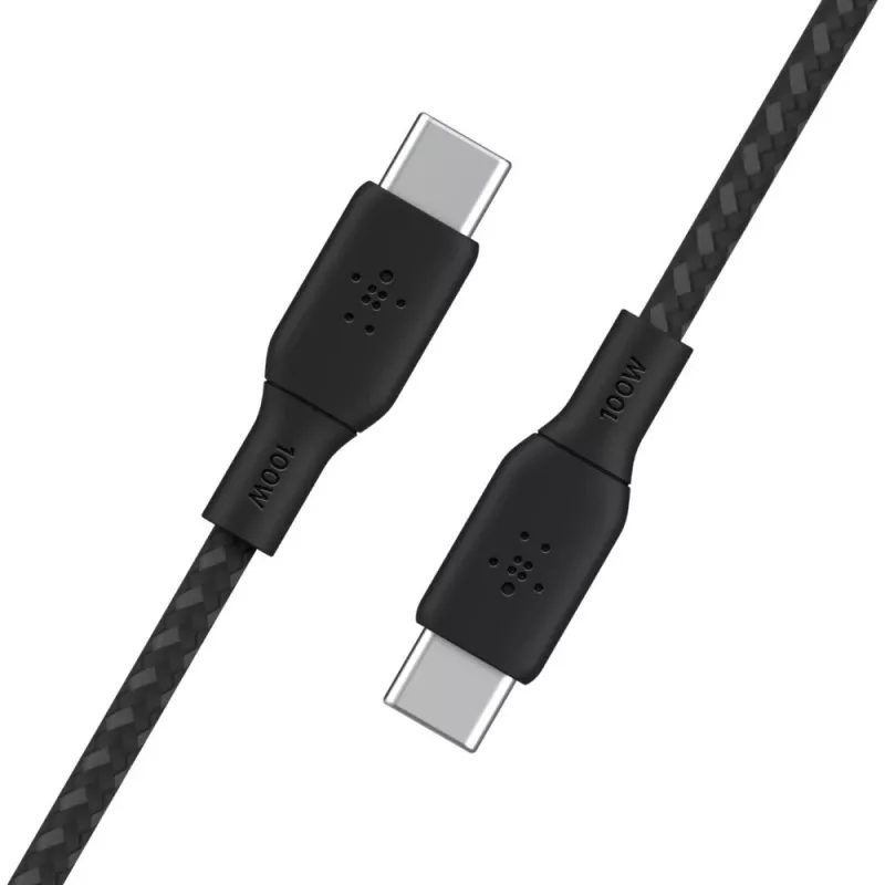 USB-kaapeli Belkin CAB014bt3MBK 3 m USB-C musta USB 2.0