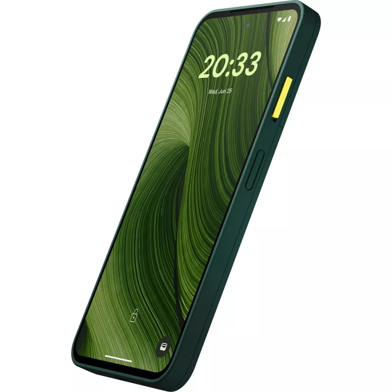 Fairphone The (Gen 6) 16 cm (6,31 inch) Dual SIM Android 15 5G USB Type-C 8 GB 256 GB 4415 mAh vihreä