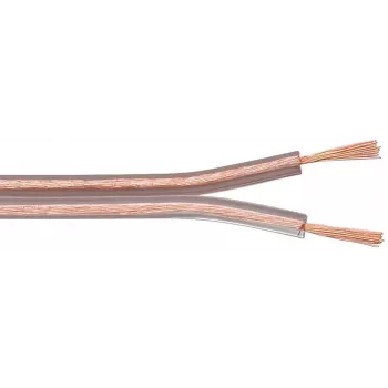 Microconnect AUDSPEAKER9-100 audiokaapeli 100 m läpinäkyvä