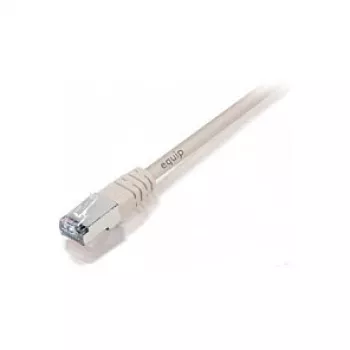 Verkko-patch-kaapeli EQUIP Cat.5e SF/UTP 10 m, RJ-45–RJ-45, beige