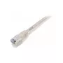 Verkko-patch-kaapeli EQUIP Cat.5e SF/UTP 10 m, RJ-45–RJ-45, beige