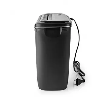 Nedis PASH120BKA4 -silmäpaperisilppuri suikalesilppaus 22 cm musta