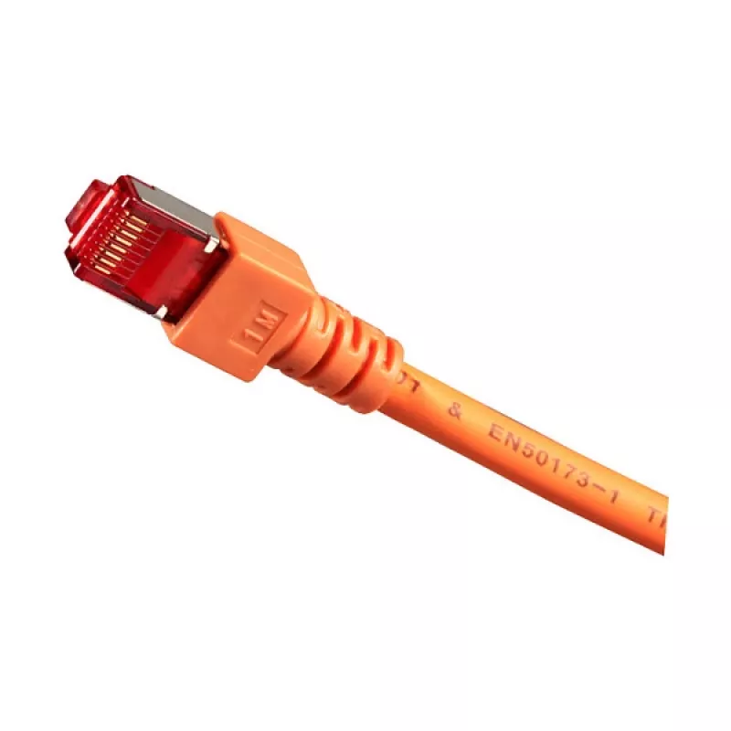 EFB-Elektronik RJ45-patchkaapeli Cat.6 S/FTP LSZH oranssi 0,25 m Valmistaja: EFB Elektronik (K5516.0,25)