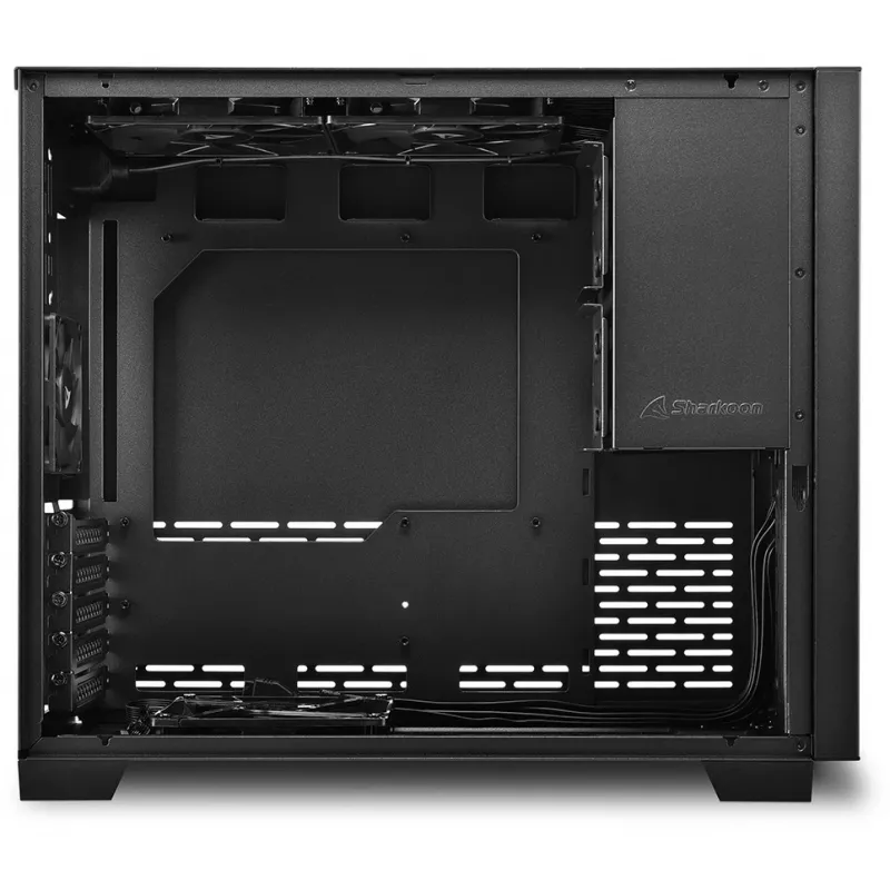 Sharkoon MS-Z1000 Micro-Tower-kotelo, musta