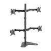 LCD-teline SBOX LCD-F048-2 17–32 tuuman näytöille, tukee 4×9 kg, VESA 100×100