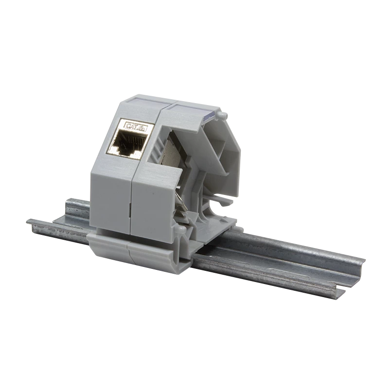 Logilink | DIN-kiskoadapteri 1x RJ45 Keystone -moduulille | MP0053