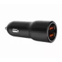 Autolaturi mobiililaitteille Gembird TA-UC-A2QC36-CAR-01, 36 W, 12–24 V, savukkeensytytin, musta