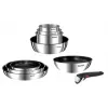 Tefal Ingenio Emotion L897S374 3-osainen paistinpannusarja, 24/28 cm, irrotettava kahva