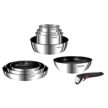 Tefal Ingenio Emotion L897S374 3-osainen paistinpannusarja, 24/28 cm, irrotettava kahva