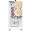 PC-kotelo Montech HS01 PRO Midi Tower valkoinen