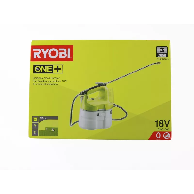 RYOBI OWS1880 puutarharuiskutin One+ 18 V 3,5 l