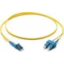 Corning F047202G2Z20002M LC/SC OS2 9/125 Kuitupatchkaapeli, 2 m, keltainen