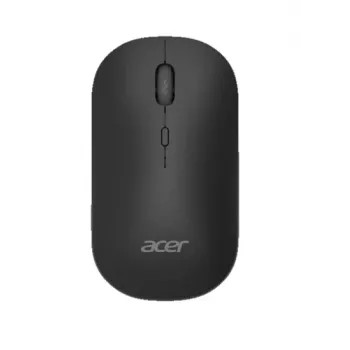 Langaton kaksikätinen hiiri Acer AMR130 — RF Wireless + Bluetooth, 1600 DPI, 4 painiketta, musta