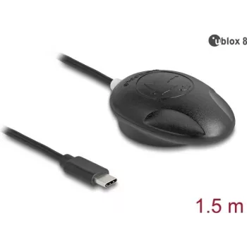 GNSS-vastaanotin Navilock NL-8002UC USB Type-C u-blox 8, 1,5 m kaapeli