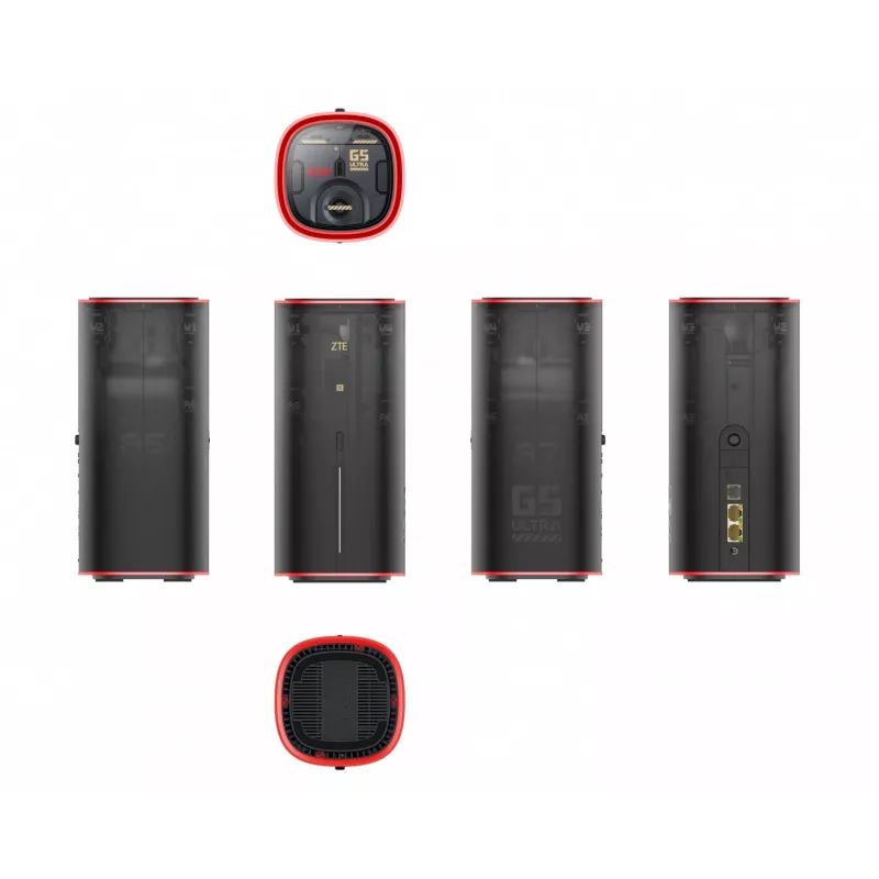Reititin ZTE MC8512 G5 Ultra Black-Red Gaming