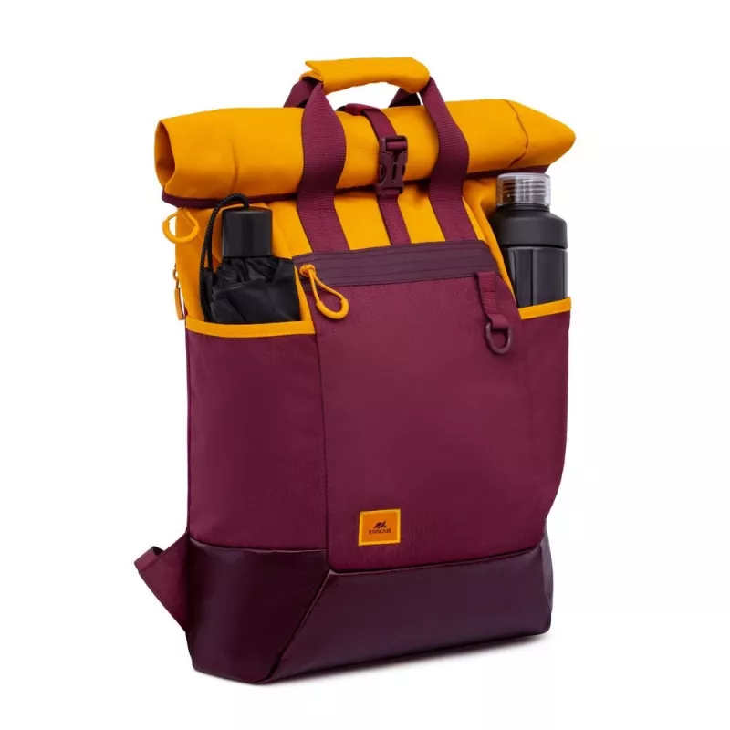 Rivacase Dijon 39,6 cm (15.6) reppu oranssi, punainen