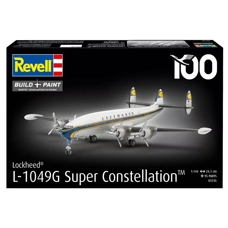 REVELL Lockheed L.1049G Super Constellation Lufthansa muovinen rakennussarja