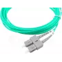 Kuitu-patchkaapeli CBO BlueOptics SFP3233EU1MK 1 m OM3 SC–ST vihreä