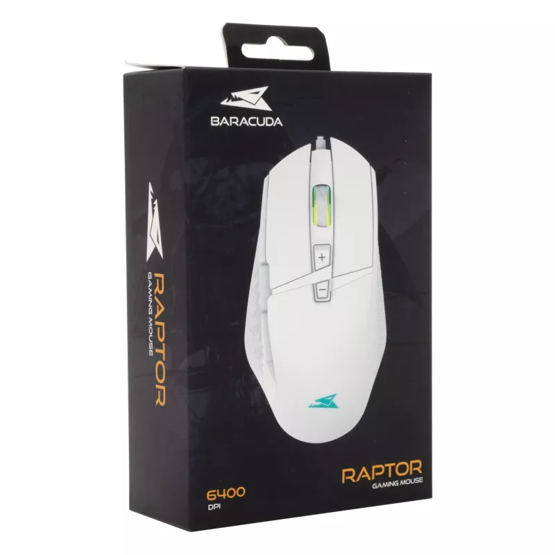 Baracuda BGM-051 Raptor hiiri valkoinen USB