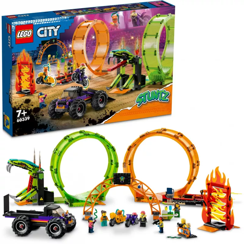 LEGO City 60339 LEGO® CITY Stuntshow-kaksoissilmukka (60339)