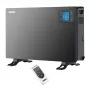 Sähköinen konvektorilämmitin NOVEEN CH7100 — 2000 W, 3 tehotasoa, LCD, ajastin, kaukosäädin, musta