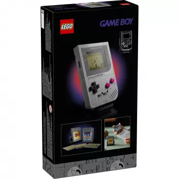 LEGO retromuotoilurakennussarja Game Boy 72046 – yksityiskohtainen mallikopio, näyttelyteline