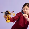 LEGO rakennussarja NINJAGO 71839 Arinin Spinjitzu taistelumech, 213 osaa, 2 minihahmoa, korkeus 160 mm