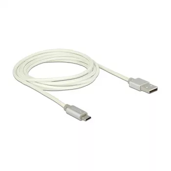 USB-kaapeli DeLOCK 2 m USB2.0-A/USB2.0 Micro-B