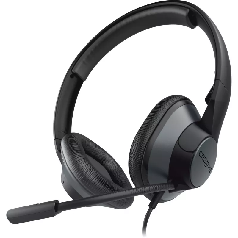 Creative 51EF0960AA000 HS-720 V2 On-Ear kuulokemikrofoni musta hopea