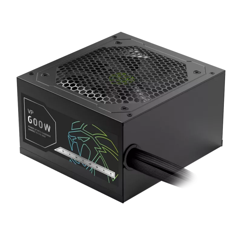 Gamemax-virtalähde, 80 PLUS, Standard | VP 600S | 600 W