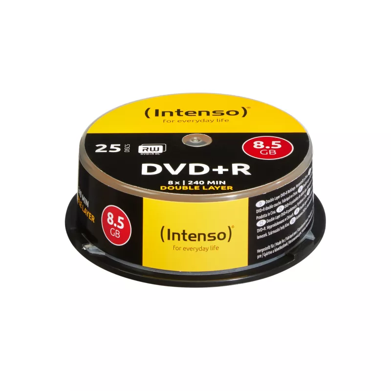 DVD+R DL Intenso 8,5 GB 8x Double Layer 25 kpl