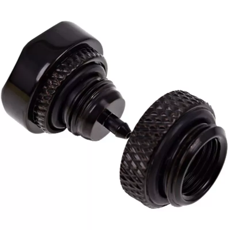 Alphacool Eiszapfen paineenpoistoventtiili G1/4 - syvänmusta (17361)