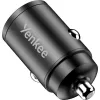Autolaturi YENKEE CAR 02 Power Delivery 30W USB-A- ja USB-C-liitännöillä