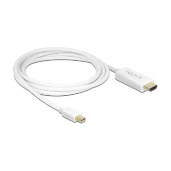 Videokaapeli-adapteri DeLOCK 83707 Mini DisplayPort - HDMI 2 m valkoinen